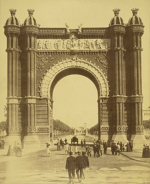 Arc-de-Triomf- exposició 1888